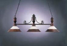 Hi-Lite MFG Co. H-5230/89-D-77 BL - 3-LITE BILLIARD LIGHT